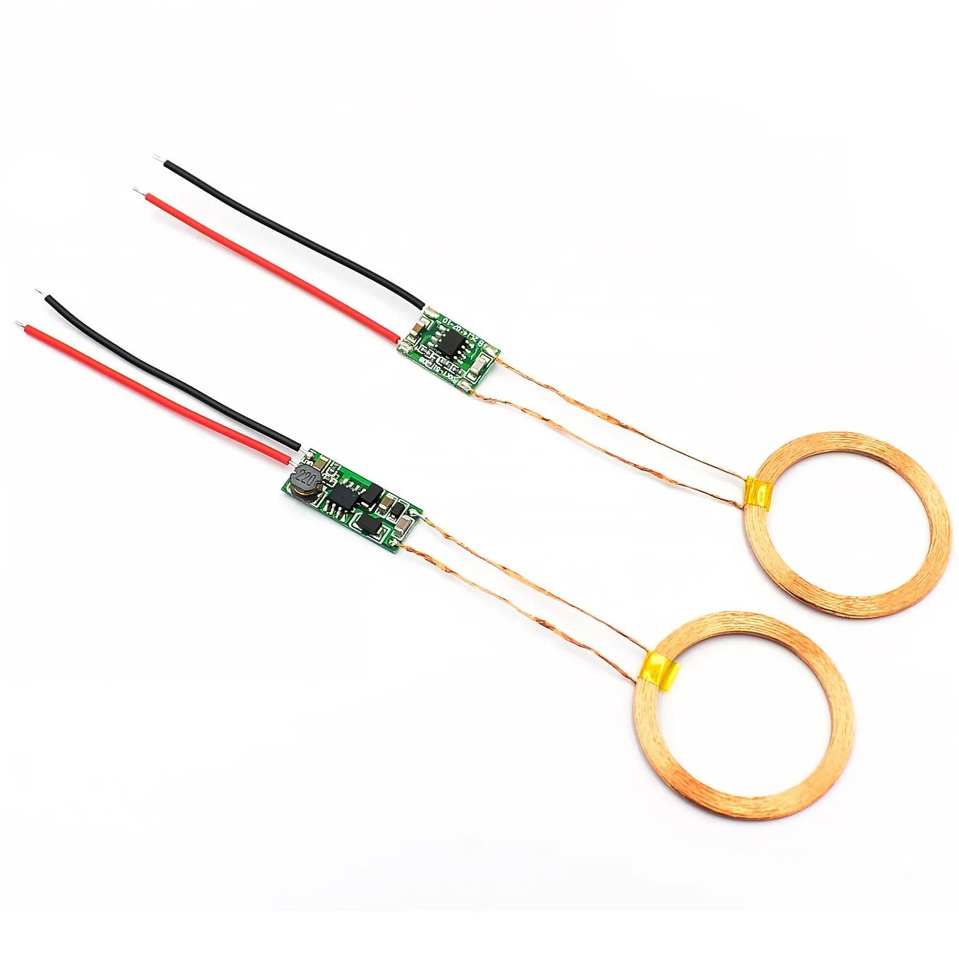 Módulo Fuente Alimentación Inalámbrica 5V 1A/2A Cargador Qi Transmisor + Receptor DIY