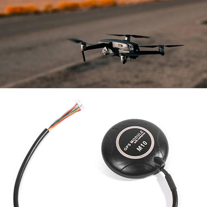 Módulo GPS AneegFpv M10 con Compás HMC5883L (Soporta GPS L1 C/A, GLONASS L10F, BeiDou B1l) para Pixhawk/PX4/APM 2.8 Quadcopter