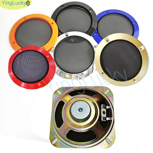 Rejilla Metálica Malla para Altavoz 4 Pulgadas (110mm) Accesorios Gabinete Arcade (1 Unidad)