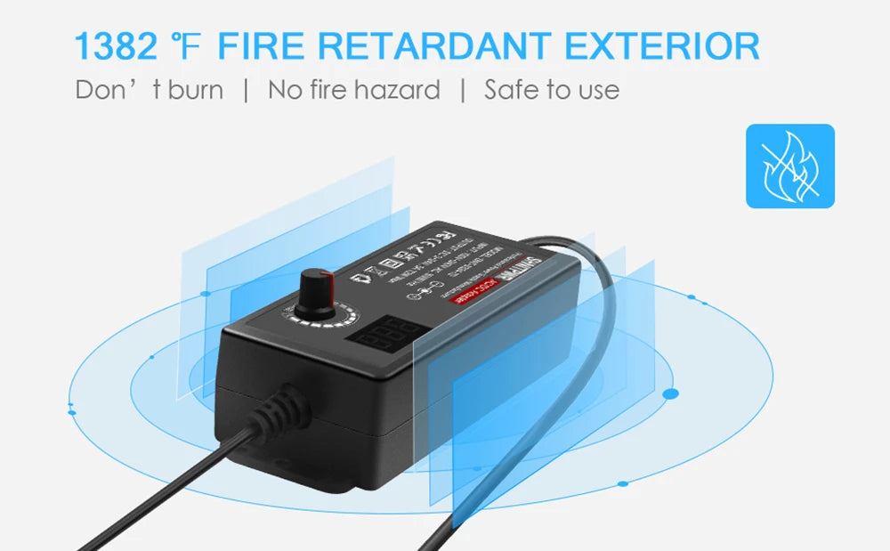 Fuente Poder Ajustable 72W (DC 3V-24V Variable) Adaptador Universal AC/DC Switching (100-240V)