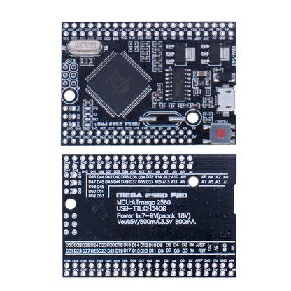 Placa Mega 2560 PRO MINI Micro 5V (Embed, CH340G, ATmega2560-16AU) con Headers Macho compatible Arduino Mega