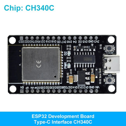 Placa Desarrollo DIYTZT ESP32 (ESP-32/ESP-32S/ESP32-CAM/ESP-WROOM-32) WiFi + Bluetooth Doble Núcleo Bajo Consumo