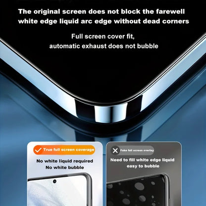 Pack 2 Protectores Pantalla Cristal Templado HD (Instalación Fácil) para Samsung Galaxy S21-S25 FE/Ultra/Plus