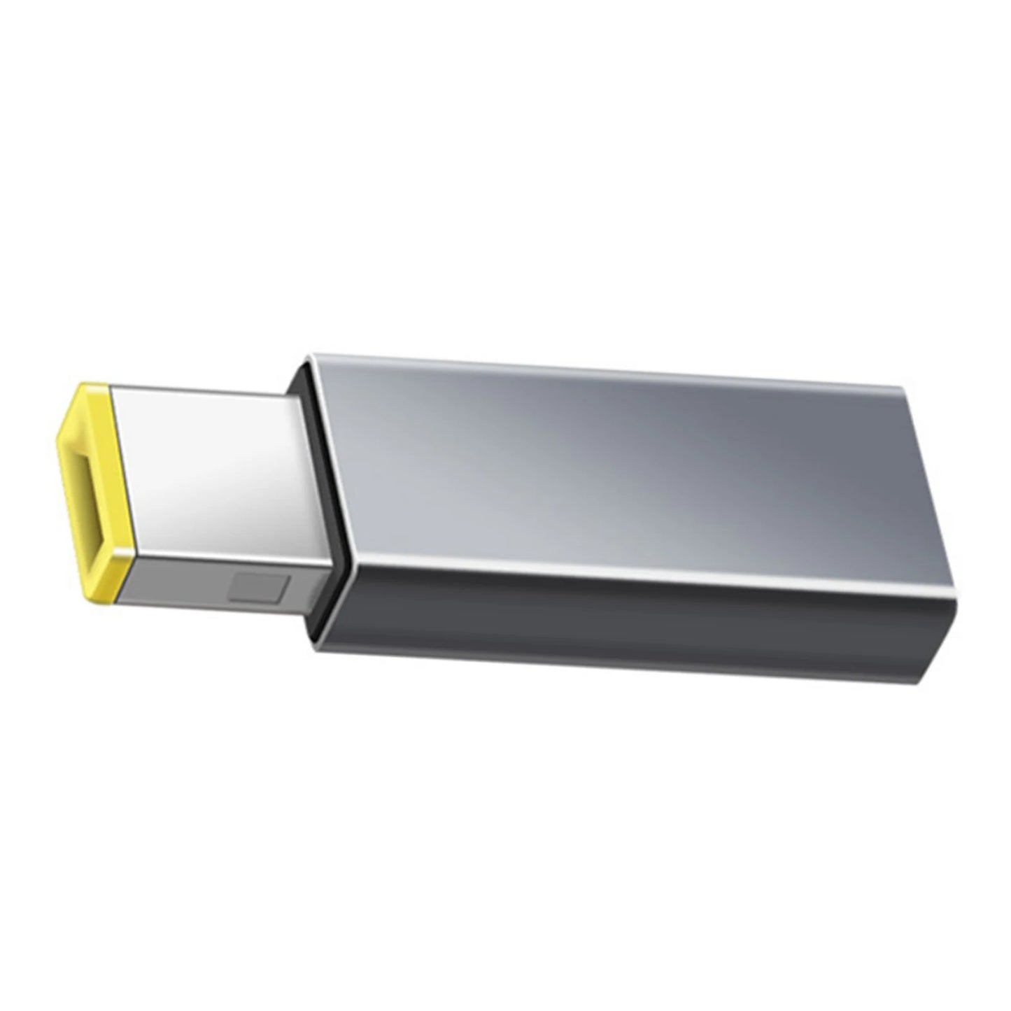 Adaptador Convertidor USB-C Hembra PD a Plug Cuadrado (Slim Tip) para Laptop Lenovo