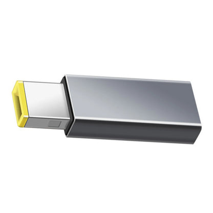 Adaptador Convertidor USB-C Hembra PD a Plug Cuadrado (Slim Tip) para Laptop Lenovo