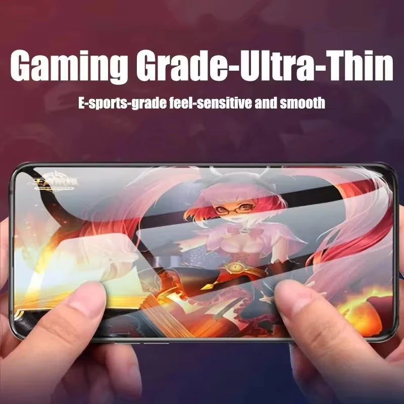 Film Hidrogel Suave Protector Pantalla Silicona para iPhone 7/8/15 Plus / X/XR/XS / 11-16 Pro Max / 12/13 Mini (Pack 4 Unidades)
