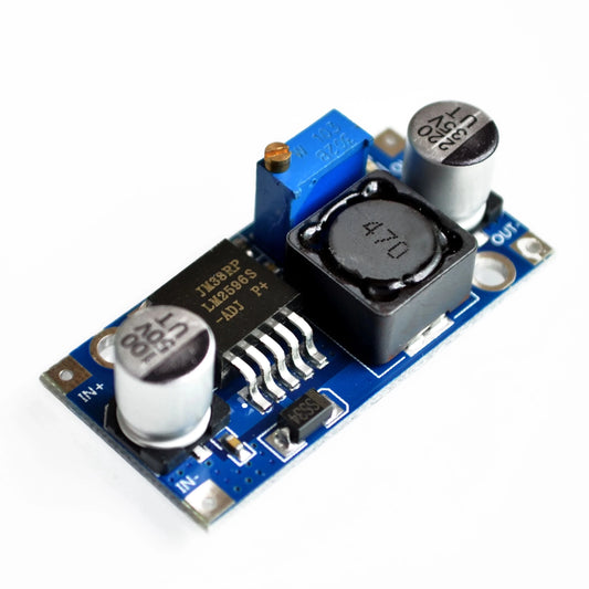 Pack 10 Pcs Módulo Convertidor Buck LM2596 DC-DC Ajustable 3.0-40V a 1.5-35V Step-Down
