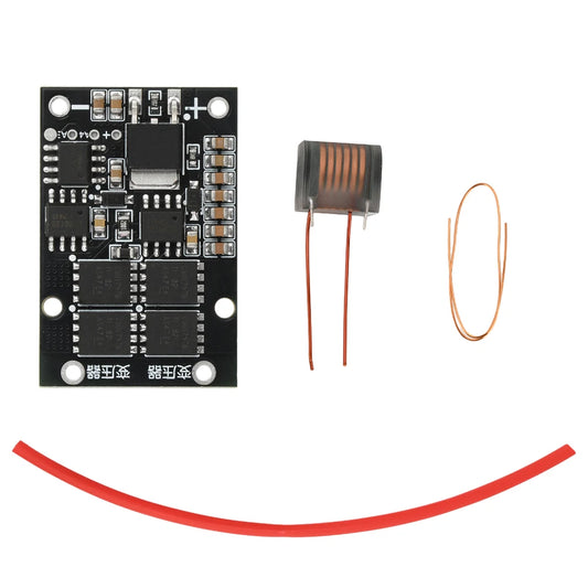 Módulo Generador Alto Voltaje DC 6-15V a AC 10kV-25kV Step-Up Inverter Encendedor Arco Bobina Boost