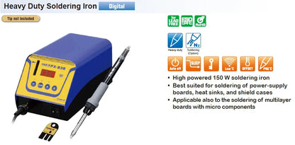 HAKKO FX-838 Soldering Station 100% Original 110V/220V Professional 150W Electronic Welding Station for SMD PCB IC Repair Tools
