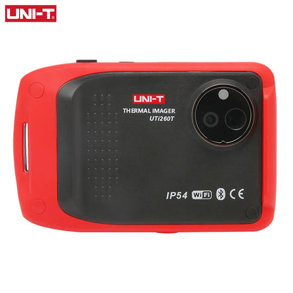 Termógrafo Bolsillo UNI-T UTi260T (256x192) con NCV y Bluetooth - Cámara Térmica Infrarroja Reparación PCB/Circuitos
