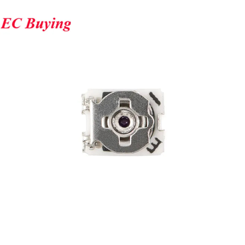 Potenciómetro Trimmer SMD 3x3mm Ajustable (100Ω-1MΩ) - Pack 5-100 Unidades (Valores Surtidos)