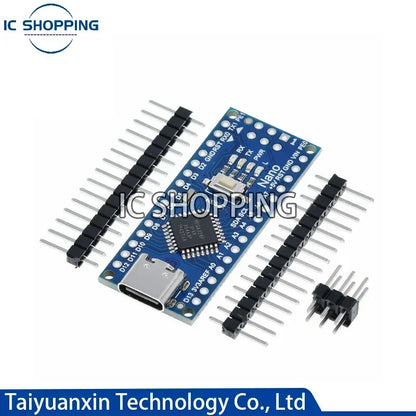 Placa Microcontrolador Mini Nano V3.0 (ATmega328P/168P, 16MHz, CH340) para Arduino