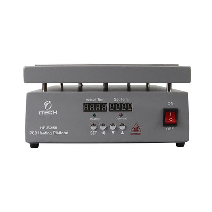 Plataforma Calefactora PCB de Alto Rendimiento con Display Digital (Temperatura Constante) ITECH HP-B100/B150/B180