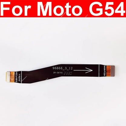 Mainboard LCD Flex Ribbon For Motorola MOTO G14 G54 G84 G85 XT2427-3 PAYF0010IN XT2343-1 Motherboard Flex Cable LCD Flex Parts