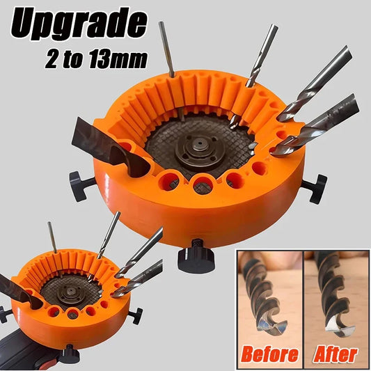 Afilador Brocas Eléctrico Ángulo 118° para Brocas 2-13mm (Herramienta Esmerilado Taladro)
