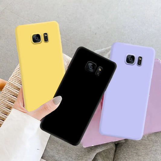 Funda Carcasa Silicona Mate para Samsung Galaxy S7 / S7 Edge (Coque)