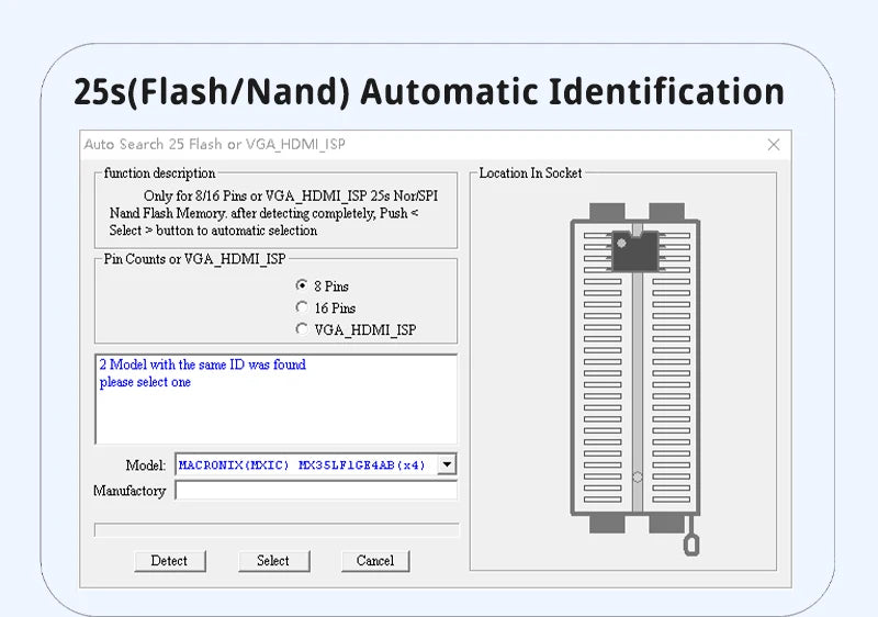 Programador XGecu T48 [TL866-3G] (Soporta 34000+ ICs SPI/Nor/NAND/EMMC BGA/TSOP/SOP/PLCC, V12.78)