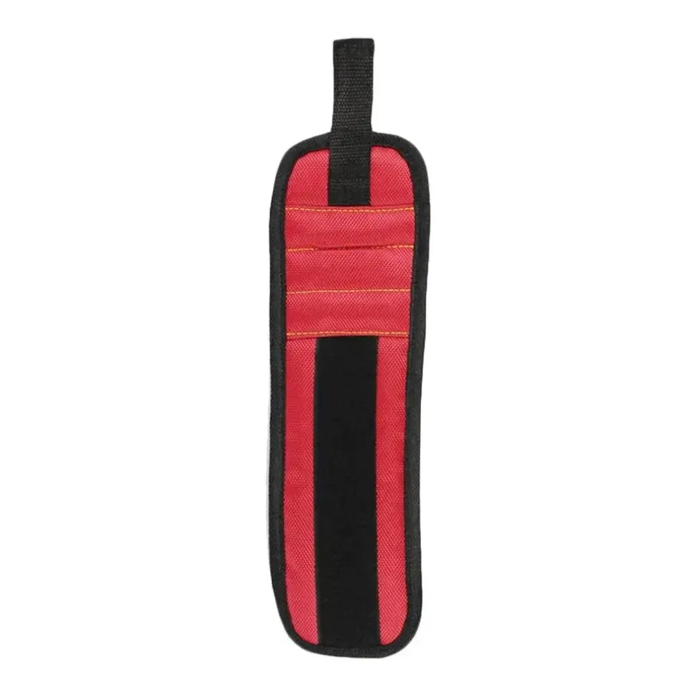 Muñequera Magnética Fuerte / Bolsa Herramientas Portátil Ajustable para Electricista (Sostiene Tornillos/Clavos/Pernos)