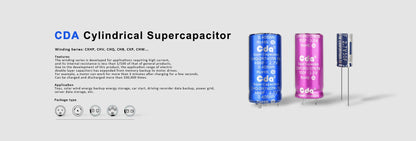 Supercapacitor FME Serie 0.022F (22mF) 5.5V FME0H223ZFTP18