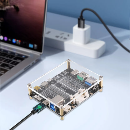 Tester Placa Prueba Cables USB (Tipo-C/B/Micro) Detección Cortocircuito/Anomalía para iOS/Android