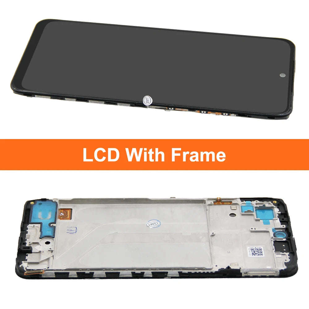 6.43"AMOLED Display For Xiaomi Note 10 4G LCD Display Touch Screen Digitizer Assembly For Redmi Note 10S M2101K7AI M2101K7BG