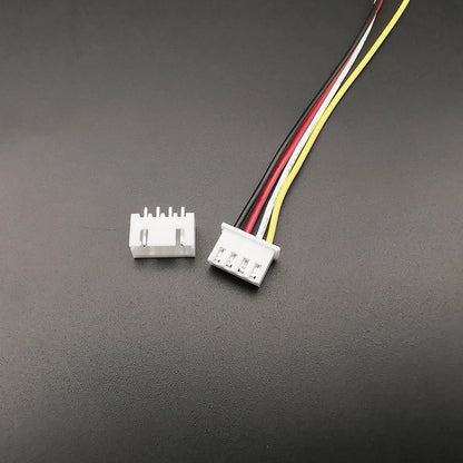 Set Conectores JST XH 2.54mm (2-8 Pines) Macho/Hembra con Cable 10/20cm 26AWG (5 Sets)