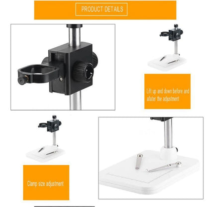 Elikliv EDM43 1080P Digital Microscope 4.3" IPS Screen Microscopes 1000x Entire Coin View Soldering Microscopio for PC Laptop