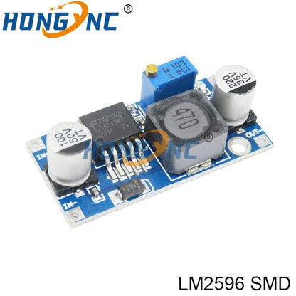 Módulo Fuente Alimentación Estabilizada Ajustable Boost/Buck DC-DC 2A/3A (LM2596S / MT3608 / MP1584EN)