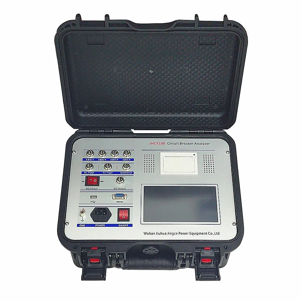 Analizador Dinámico Interruptores Alto Voltaje (HV) - Tester Portátil Características Interruptor Circuito