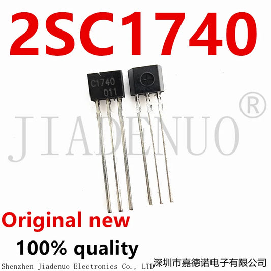 Transistor NPN 2SC1740S SMD 50V 0.15A - Lote 10/20 Piezas