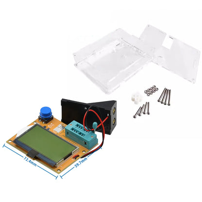 Tester Transistor LCR-T4 - Medidor ESR, Diodo, Triodo, Capacitancia, SCR, Inductancia (Nuevo)