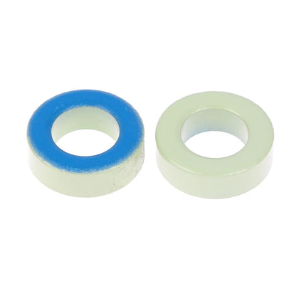 Núcleo Ferrita Toroide T94-52 (Azul/Verde) 24x14x8mm para Inductores - Lote 5 Piezas