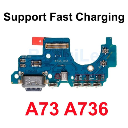 Flex Conector Carga Rápida USB para Samsung A12/A13/A14/A23/A34/A51/A71/A70/A52/A53/A72/A73 (4G/5G)