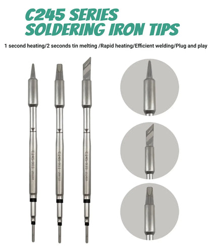 JBC Soldering Iron Tips  C245 Series 789/771/790 Lead Free Heating Original Welding Head Welding Supplies Repair Tool