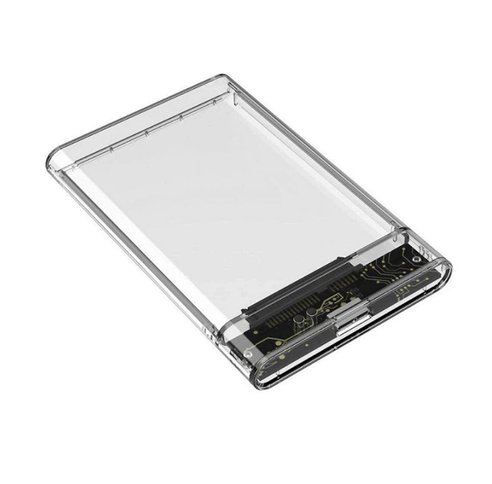 Carcasa Externa USB 3.0 para Disco Duro HDD/SSD SATA 2.5" (5Gbps) Caja Portátil Harddisk Cable Incluido
