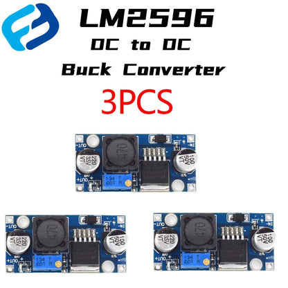 Módulo Fuente Alimentación Step-Down LM2596S DC-DC Buck Ajustable Convertidor Voltaje